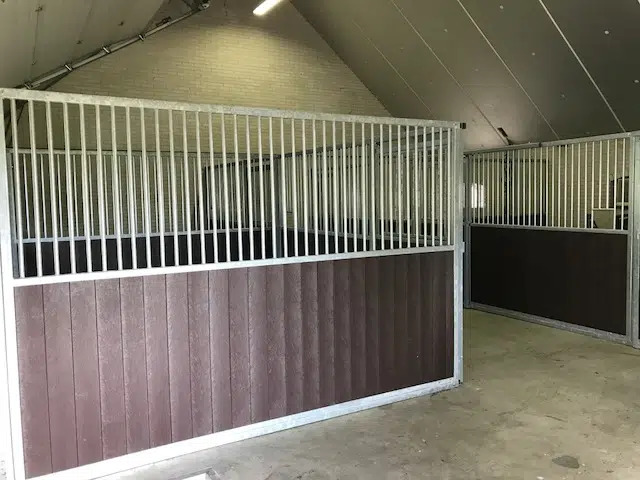 zijwand 3 meter half half kunststof